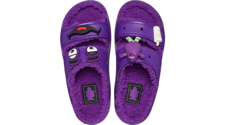 

McDonald’s x Crocs Grimace Cozzzy Sandal