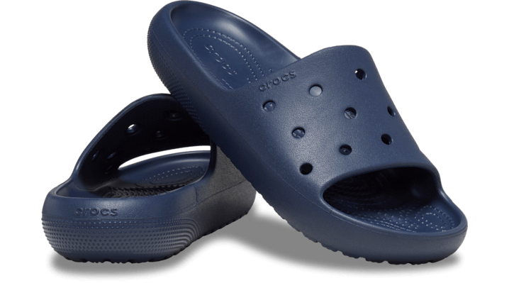 Crocs | Unisex | Classic 2.0 | Slides | Navy | - 209401-410