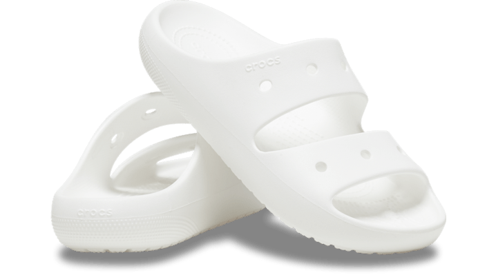 Crocs | Unisex | Classic 2.0 | Sandals | White | - 209403-100