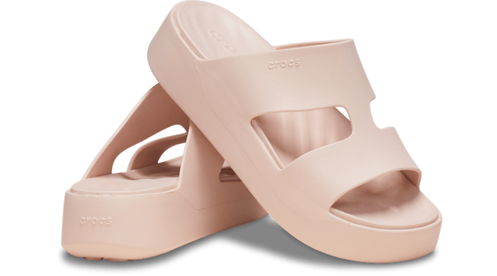 Crocs | Women | Getaway Platform H-Strap | Sandals | Quartz | - 209409-6UR