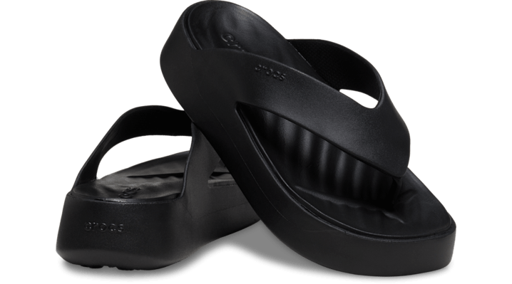 Crocs | Women | Getaway Platform | Flips | Black | - 209410-001