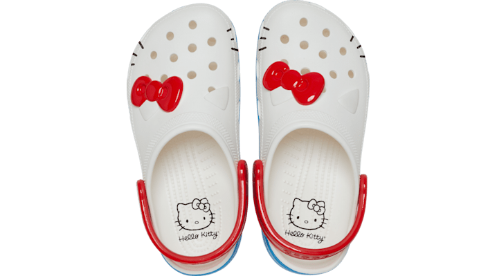 Image of Crocs Hello Kitty Classic Clog; White, M11