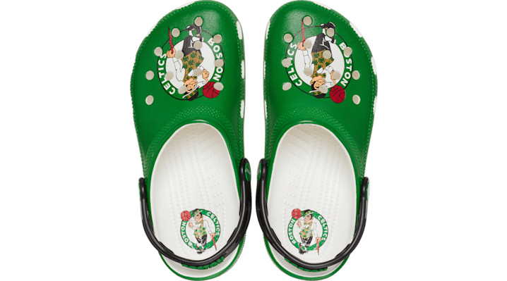 Crocs NBA Boston Celtics Classic Clog; White
