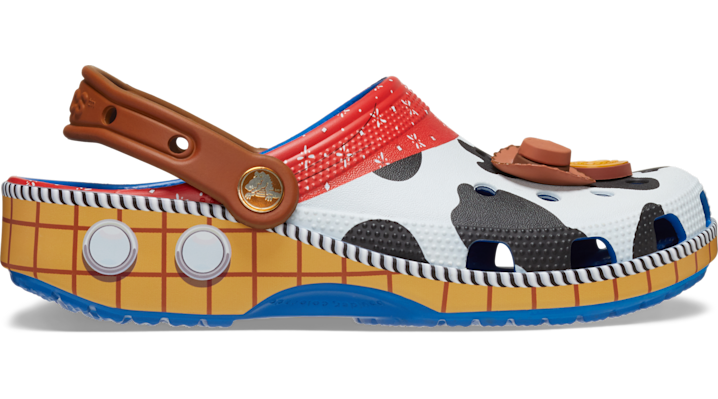 Crocs | Unisex | Disney Pixars Toy Story Sheriff Woody Classic | Clogs | Blau | 42