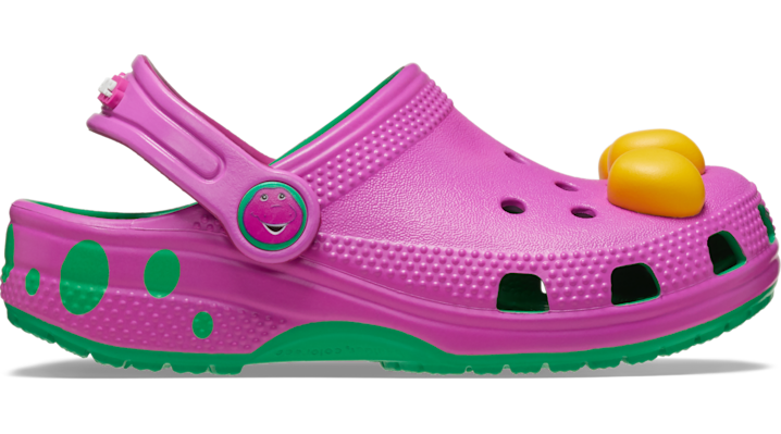 Image of Crocs Kids' Barney Classic Clog; Grass Green, C11