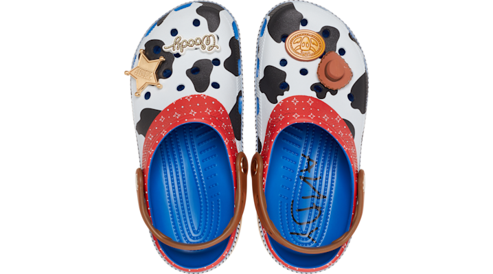 Image of Crocs Kids’ Sheriff Woody Classic Clog; Blue Jean, C13