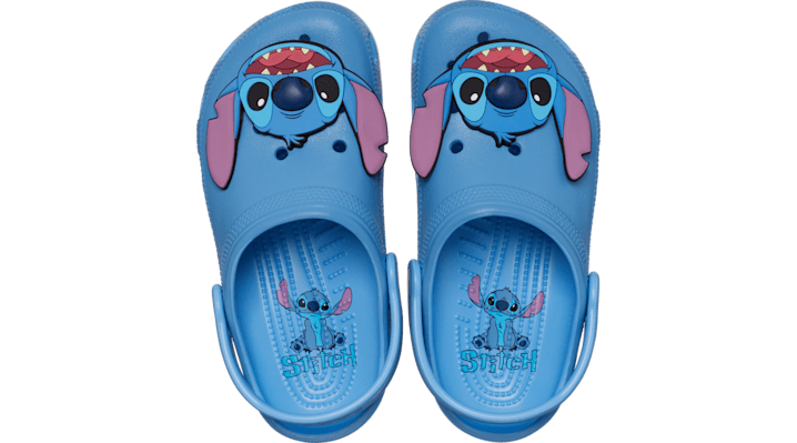 Image of Crocs Kids' Disney Stitch Classic Clog; Oxygen, C11