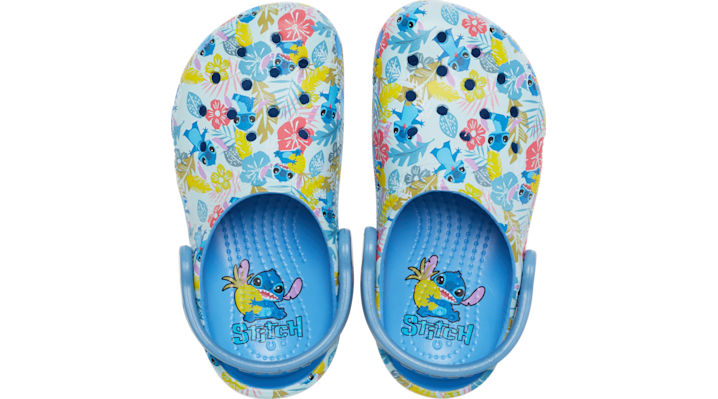 Image of Crocs Toddlers' Disney Stitch Classic Clog; Oxygen, C4