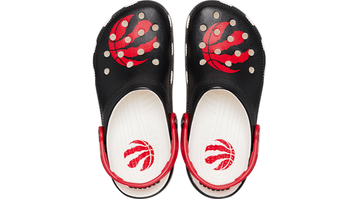 Crocs NBA Toronto Raptors Classic Clog; White