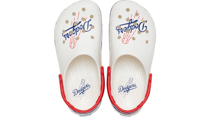 Crocs Mlb La Dodgers Classic Clog In White