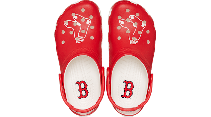 Crocs Mlb Boston Red Sox Classic Clog In White