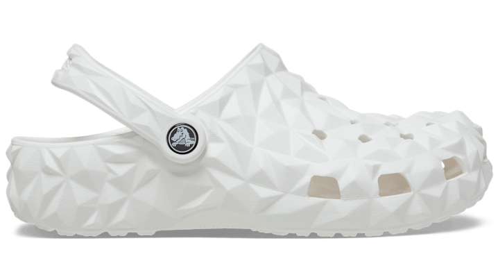 Shop Crocs Classic Geometric Clog In White