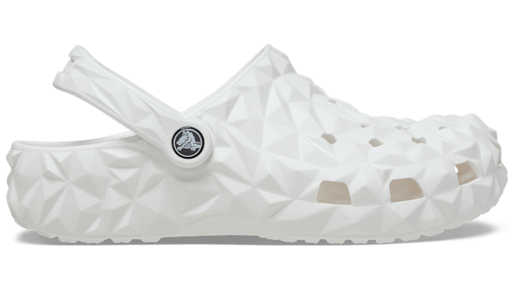 CROCS CLASSIC GEOMETRIC SABOTS UNISEX WHITE 41