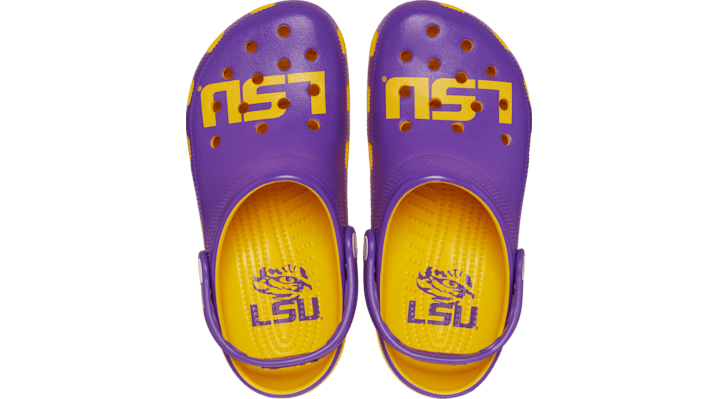 Crocs Lsu Classic Clog In Sunflower