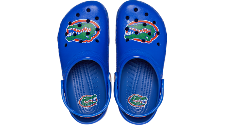 Crocs University Of Florida Classic Clog In Blue Jean