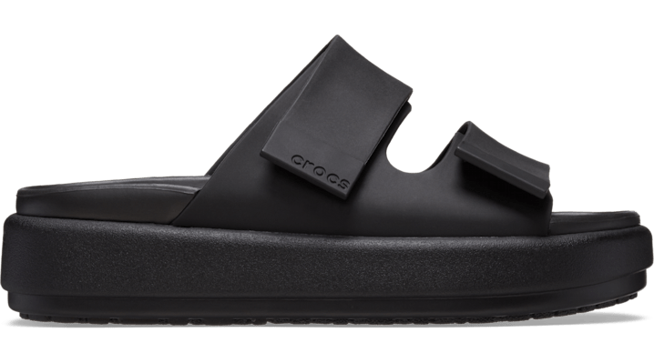 Crocs Brooklyn Luxe Sandales Femmes Black / Black 36