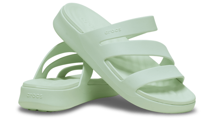 Crocs | Women | Getaway Strappy | Sandals | Mint Tint | - 209587-3YF