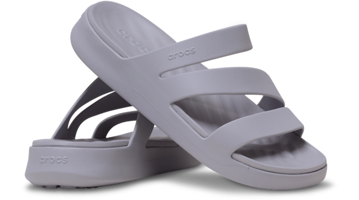 Crocs | Women | Getaway Strappy | Sandals | Mauve Mist | - 209587-5PS