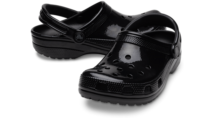 Crocs | Unisex | Classic High Shine | Clogs | Black | - 209609-001