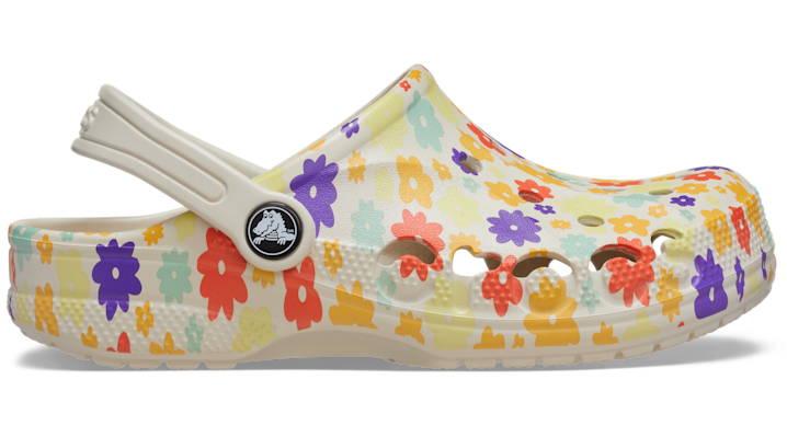 Crocs Baya Seasonal Printed Sabots Enfants Stucco - vue 1