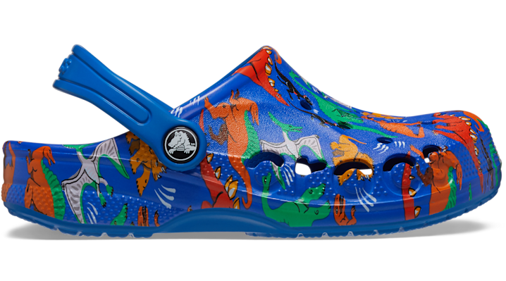 Crocs Baya Seasonal Printed Klompen Kinder Bright Cobalt 28