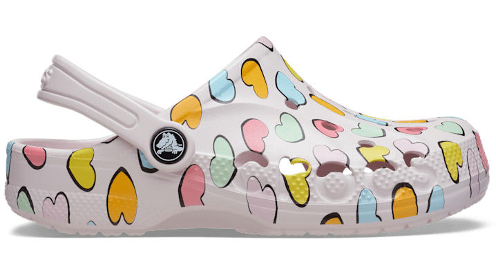 Crocs Baya Seasonal Printed Sabots Enfants Stucco - vue 4