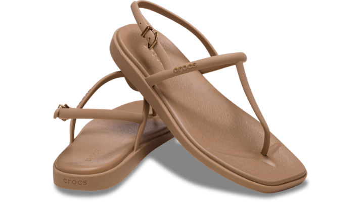 Crocs | Women | Miami Thong | Flips | Milk Chocolate | - 209793-2JJ