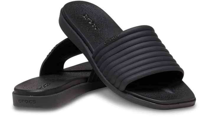 Crocs | Women | Miami | Slides | Black | - 209794-001