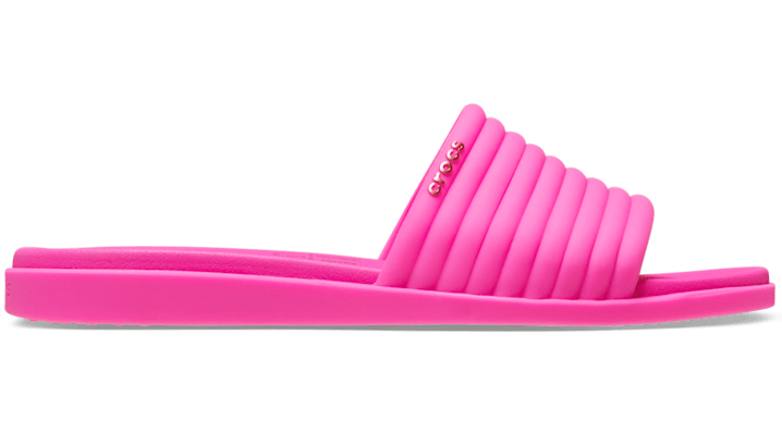 Shop Crocs Miami Slides Femmes Pink Crush 42