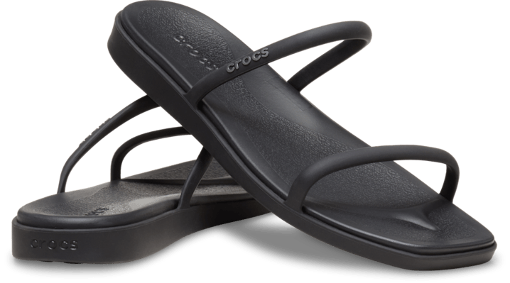 Crocs | Women | Miami Two Strap | Sandals | Black | - 209795-001