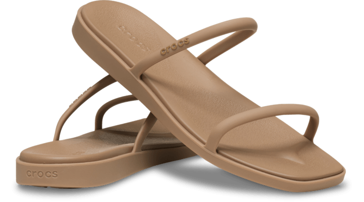 Crocs | Women | Miami Two Strap | Sandals | Milk Chocolate | - 209795-2JJ