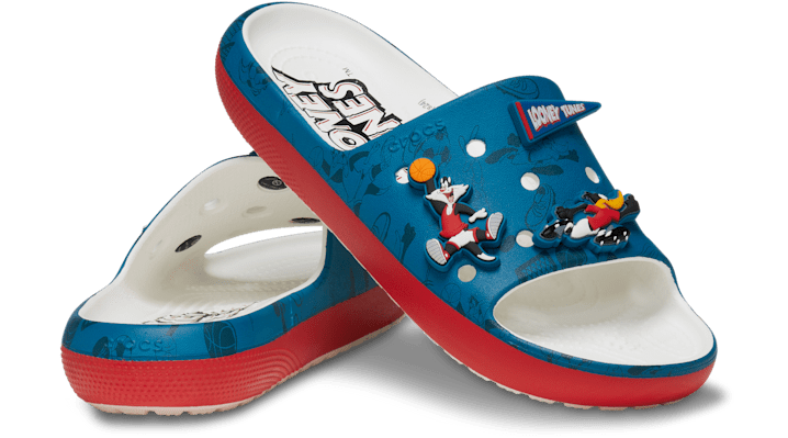 Crocs | Unisex | Looney Tunes Classic | Slides | White | - 209821-100