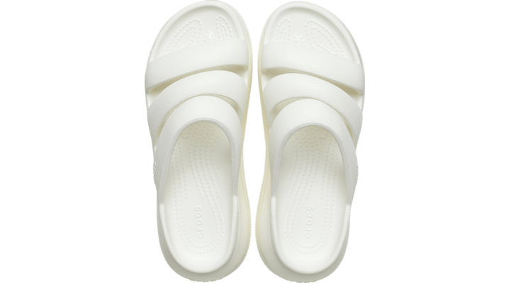 Crocs Mega Crush Triple Strap In Chalk | ModeSens