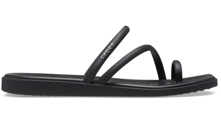 Crocs Miami Toe Loop Sandales Femmes Black 38