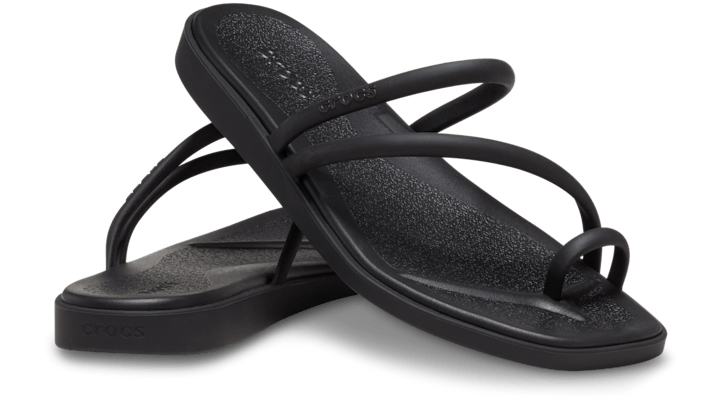 Crocs | Women | Miami Toe Loop | Sandals | Black | - 209862-001