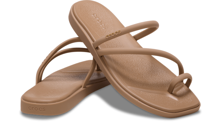 Crocs | Women | Miami Toe Loop | Sandals | Milk Chocolate | - 209862-2JJ
