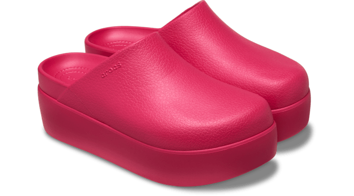 Crocs | Women | Dylan Platform | Clogs | Dragon Fruit | - 209869-6ZQ
