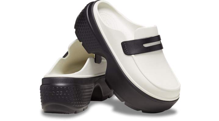 Crocs | Unisex | Stomp Loafer | Clogs | Linen Black | - 209937-1HR