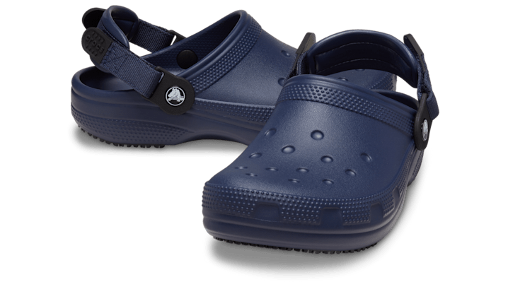 Crocs | Unisex | Classic Work | Clogs | Navy | - 209952-410