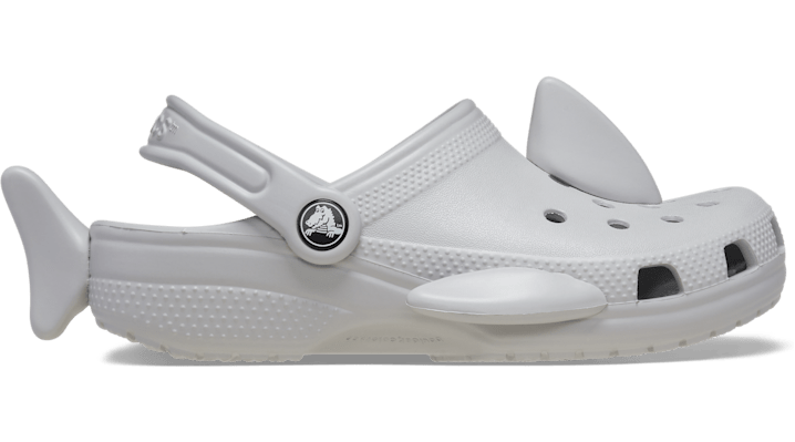 Image of Crocs Kids’ Classic I AM Shark Clog; Atmosphere, C11