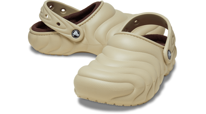 Crocs Classic Lined Overpuff Klompen Unisex Moth - 210059-0LJ