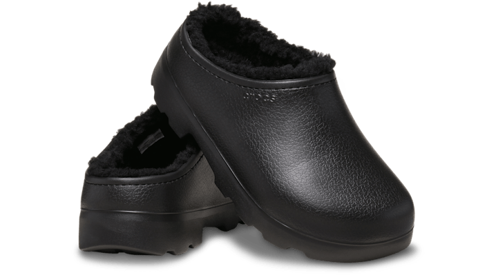 Crocs | Unisex | Dylan Lined | Clogs | Black |