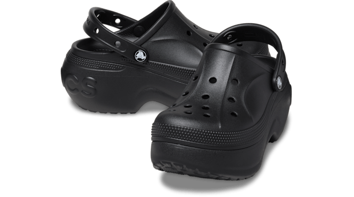 Crocs Bella Klompen Unisex Black - 210062-001