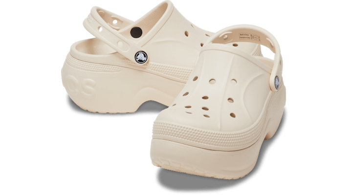 Crocs Bella Klompen Unisex Winter White - 210062-11S