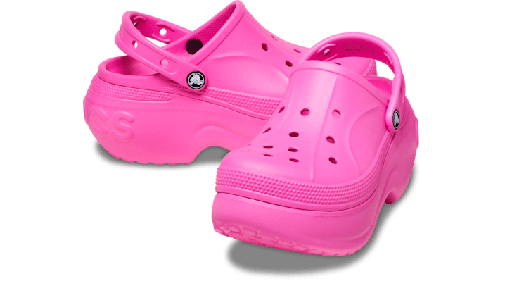 Crocs Bella Klompen Unisex Electric Pink - 210062-6QQ