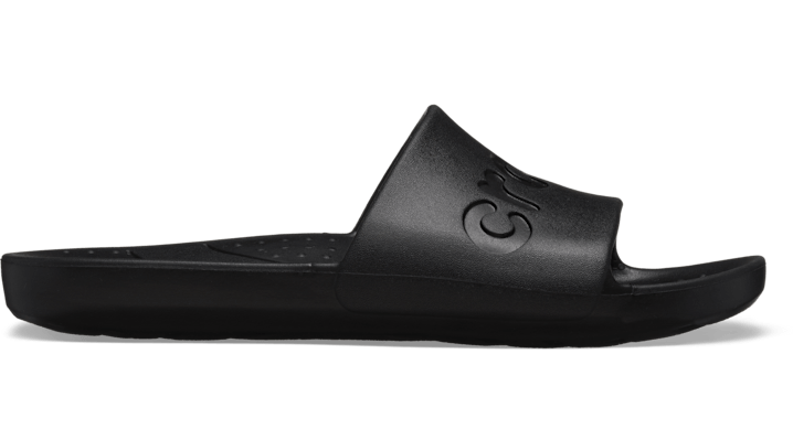Crocs Slides Unisex Black 46