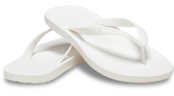 Crocs | Unisex | Crocs | Flips | White | - 210089-100