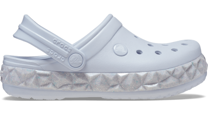 Crocs Toddler Crocband™ Geometric Glitter Band Clog; Dreamscape