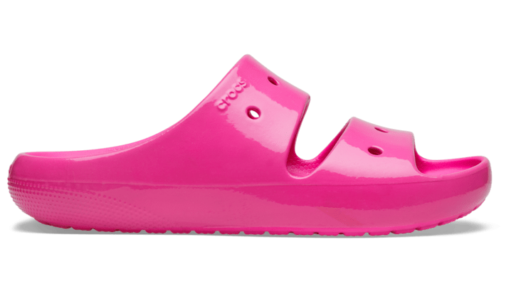 Crocs Classic Neon Highlighter Sandal; Pink Crush