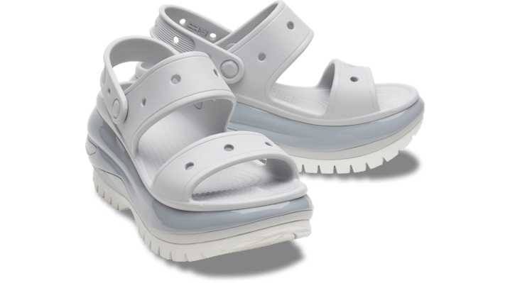 Crocs unisex Mega Crush Sports Luxe Slides Atmosphere - 210177-1FT